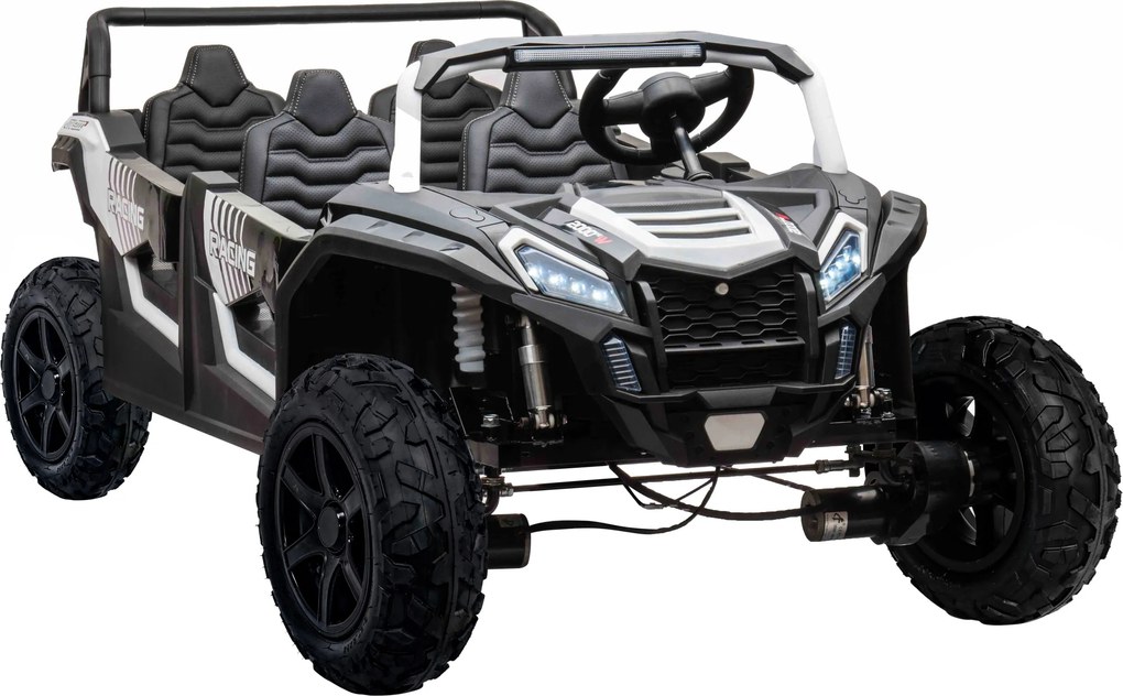 Ramiz 4-miestna bugina ATV RACING UTV2000 s lítium-iónovou batériou biela