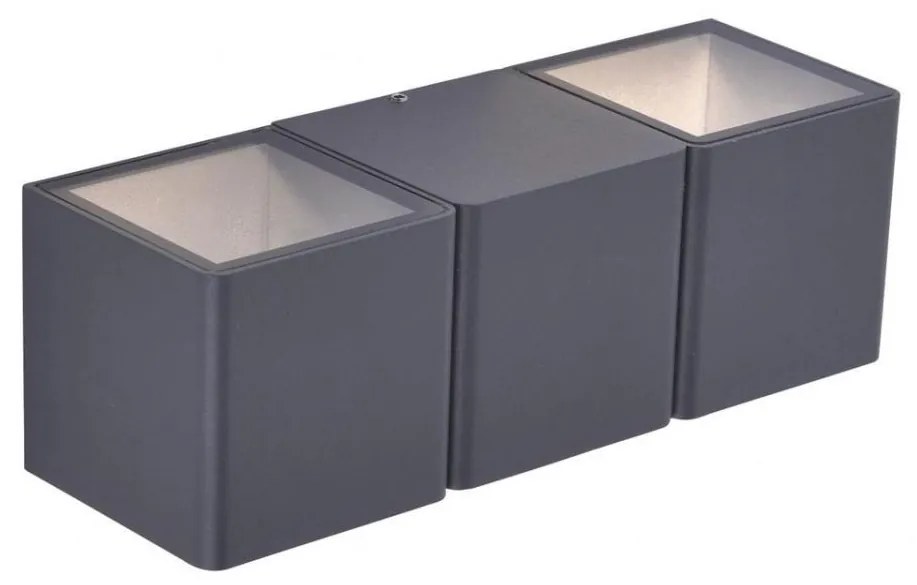 Paul Neuhaus 9658-13 - LED Vonkajšie nástenné svietidlo MARCEL 2xLED/4W/230V IP54