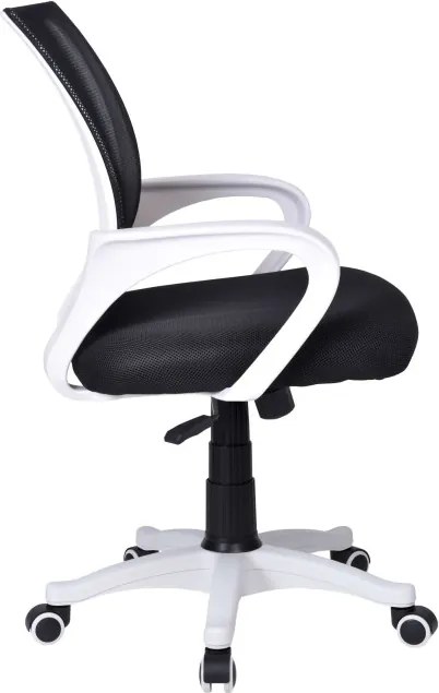 Kancelárska stolička BIANCO čierna / biela