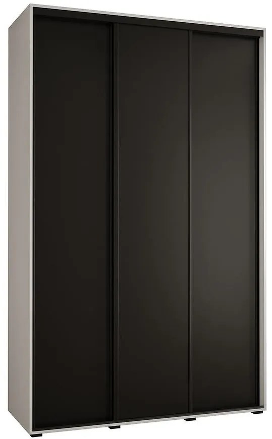 Skriňa 45 Canaris 1 170 biela/čierna/čierna