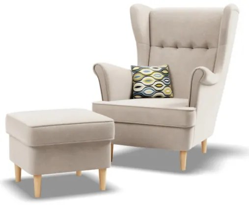 Podnožka VELO béžová