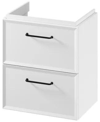 Cersanit S1021-005 -Závesná kúpeľňová skrinka pod umývadlo MILLE SLIM 50x35 cm biela