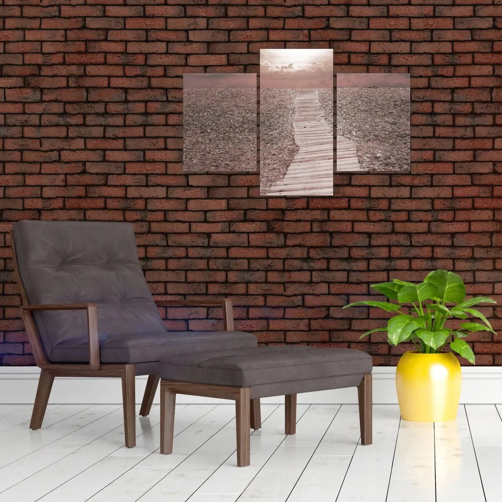 Obraz - Kamienková pláž (90x60 cm)