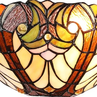 Vitráž nástenné svietidlo Tiffany 1703 Prezent 20