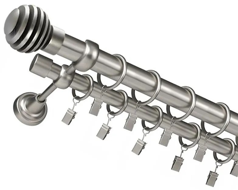 Garniž 240cm II luka fi 25 satén