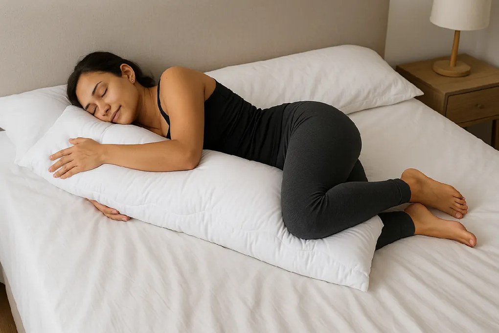 INTERMEDIC SK Vankúš Náhradný manžel 150 cm – telový, objímací, pre tehotné, ergonomický a hypoalergénny