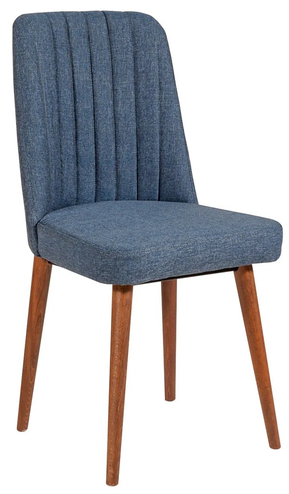 Jedálenská súprava Vina 5D orech/tmavomodrá