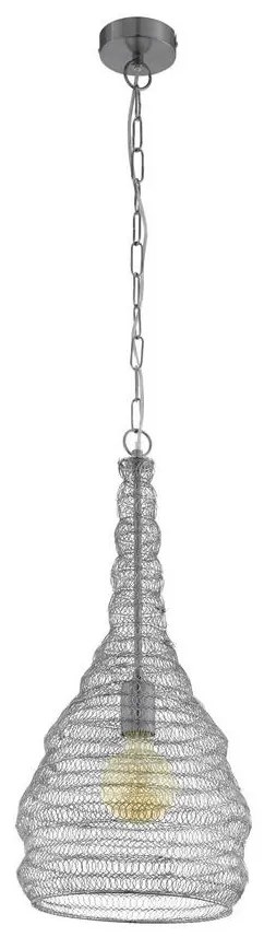 Eglo 49128 - Luster na reťazi COLTEN 1xE27/60W/230V
