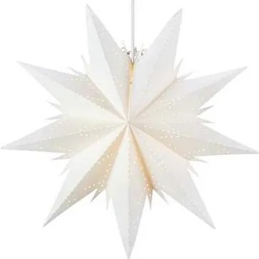 Markslöjd 706047 - Vianočná dekorácia DORA 1xE14/25W/230V pr. 45 cm biela