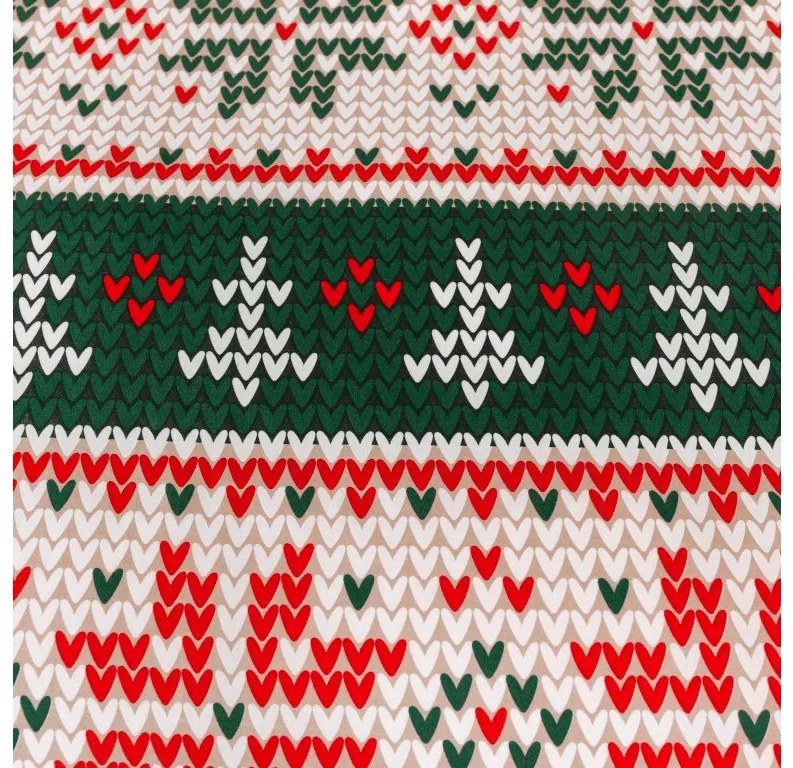 Obliečky z mikrovlákna FROSTED CHRISTMAS farebné Rozmer obliečky: 70 x 90 cm | 140 x 200 cm