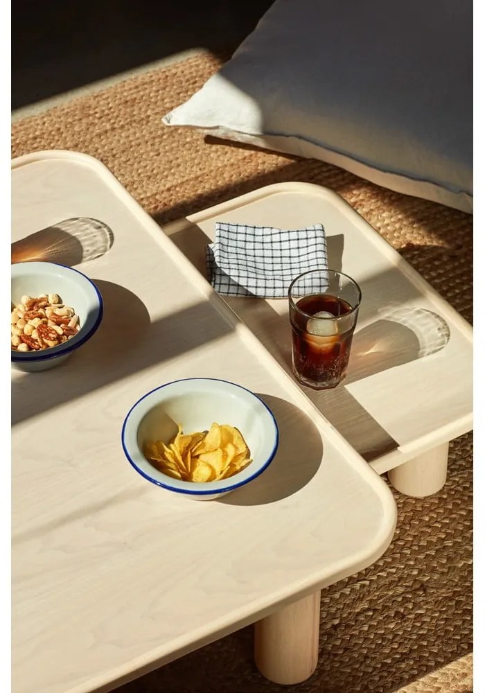 Súprava 2 odkladacích stolíkov Teulat Nest