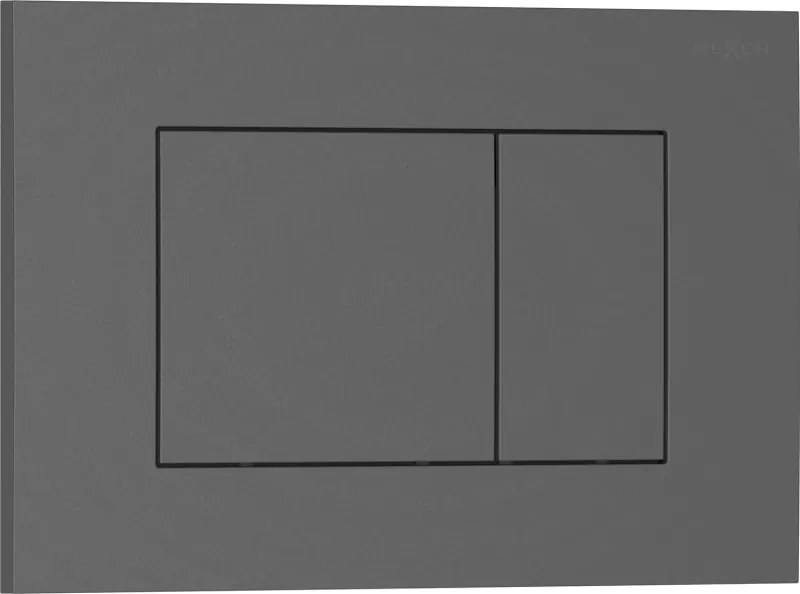 Mexen Tex 02 splachovací tlačidlo, šedá - 6102-05