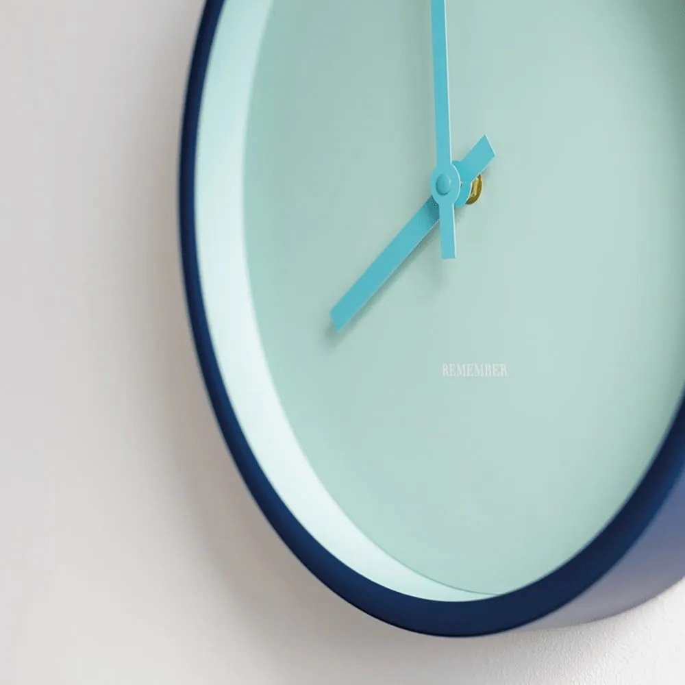 Nástenné hodiny ø 30 cm Aqua - Remember