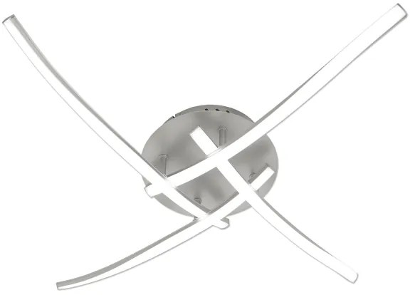Brilagi - LED stropné svietidlo STRIPES LED/32W/230V strieborné