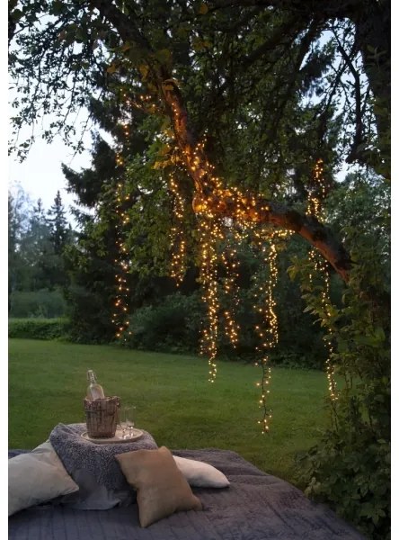 Eglo 411518 - LED vonkajší svetelný reťazec GOLDEN 1200xLED 29 m IP44 teplá biela