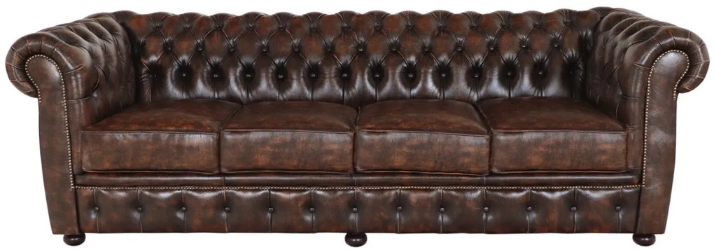 furniture-nabytek.cz - Sedačka Chesterfield štvormiestna