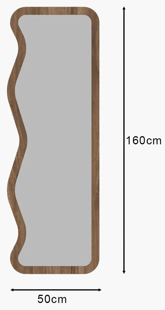 Zrkadlo Axelo (orech). Akcia -23%. Vlastná spoľahlivá doprava až k Vám domov. 1121635