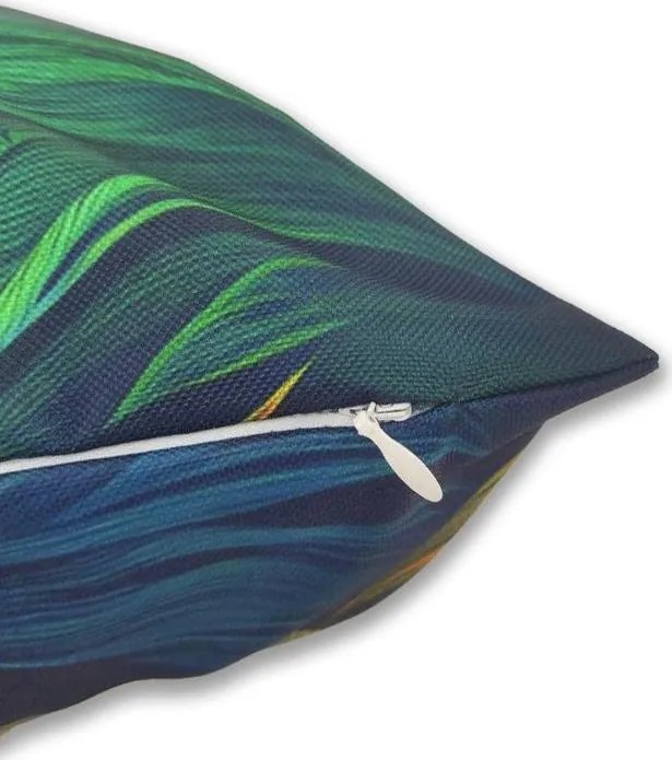 Vodeodolná obliečka na vankúš BOTANIC Blue Gold 45x45 cm