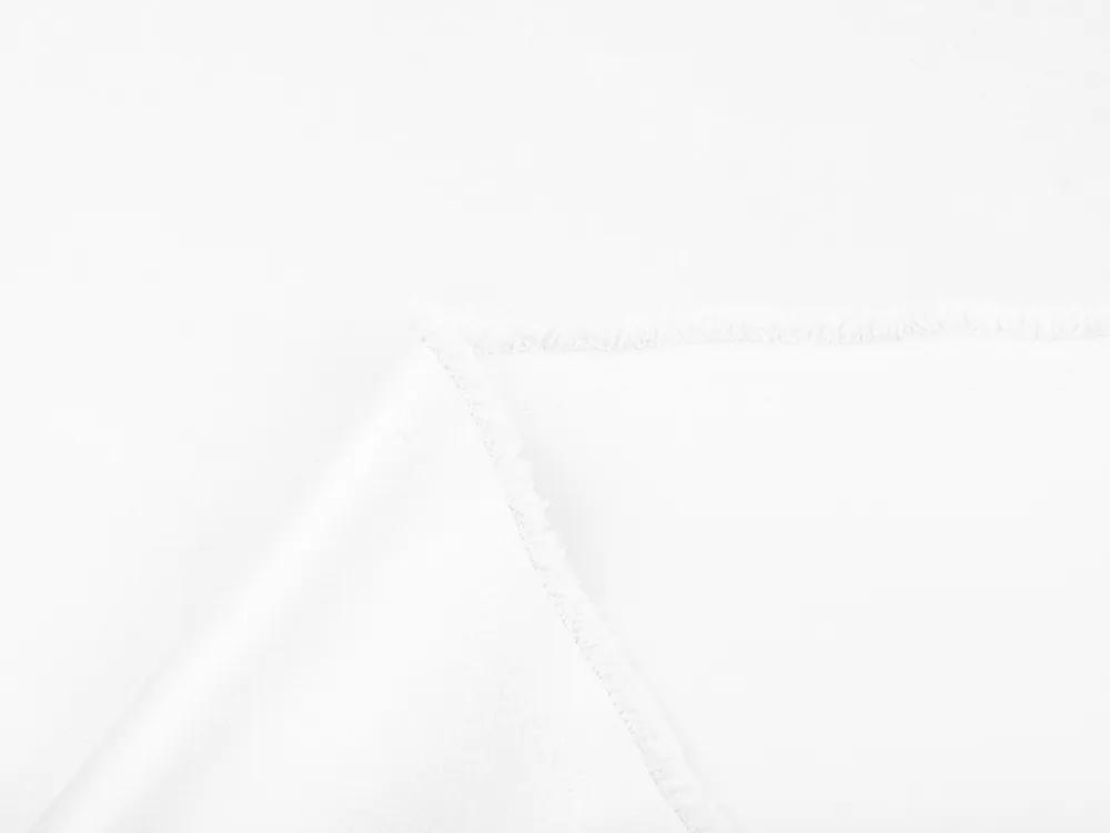 Biante Dekoračný záves TF-027 Biely bez vzoru - š. 150 cm 150x230 cm