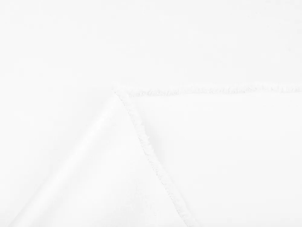Biante Dekoračný záves TF-027 Biely bez vzoru - š. 300 cm 300x190 cm