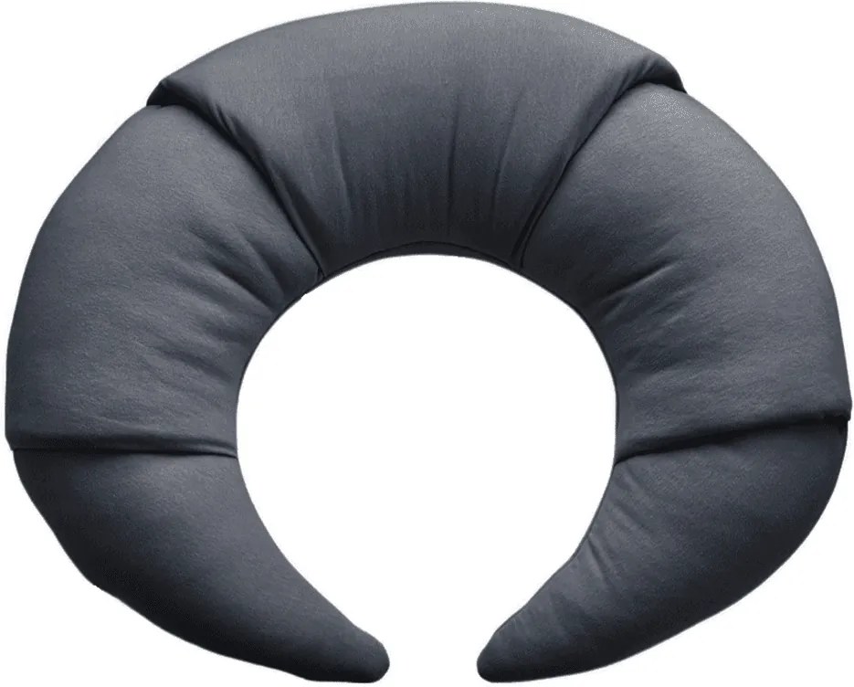 Vankúš croissant grafit 55cm