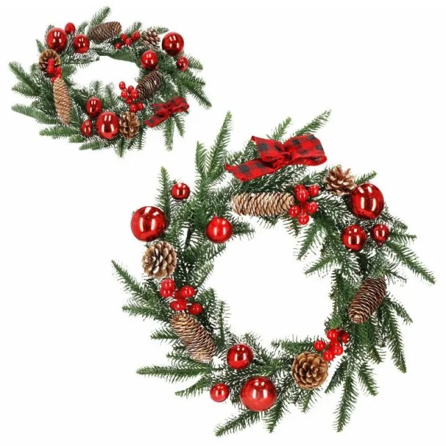 SPRINGOS Adventný veniec 50 cm