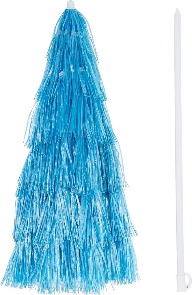 Plážový slunečník Hawaii 160 cm modrý