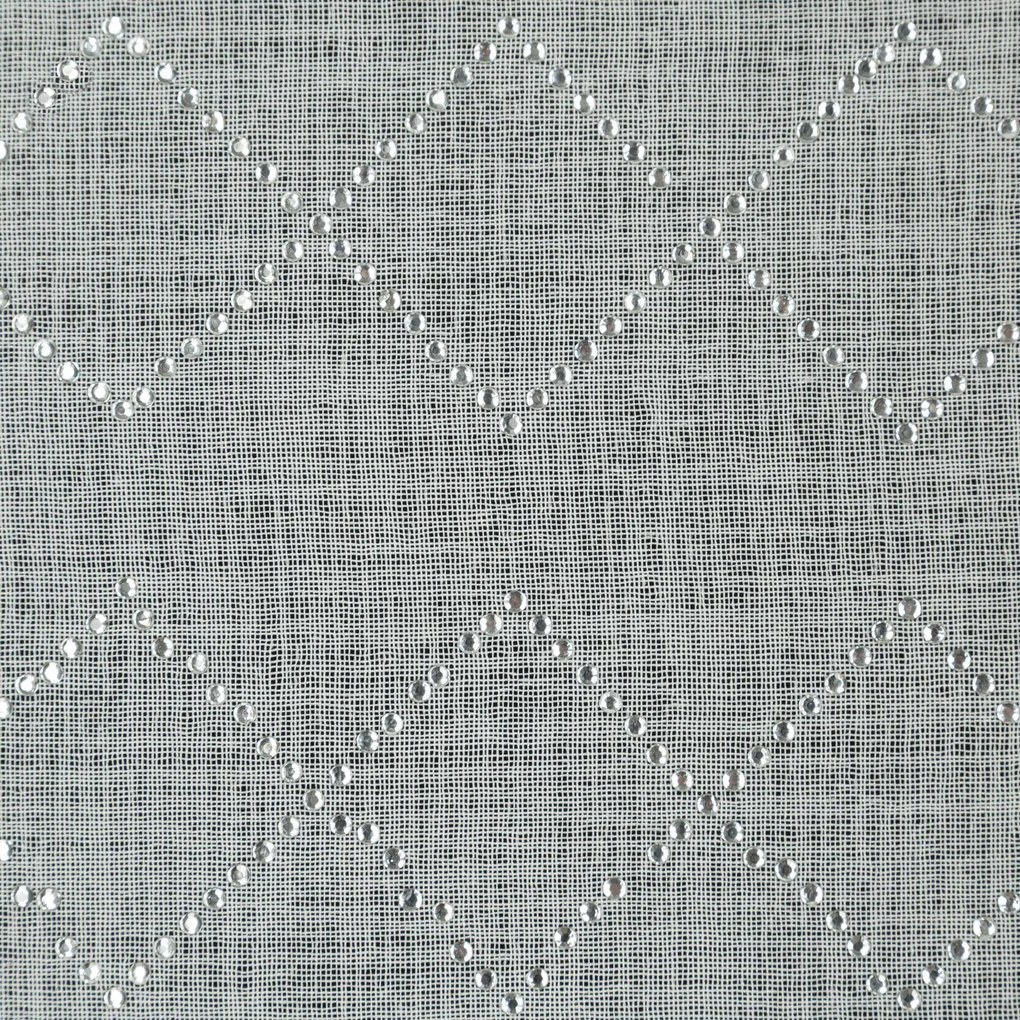 ZÁCLONA NA PÁSKE KLEO 350X145 CM BIELA