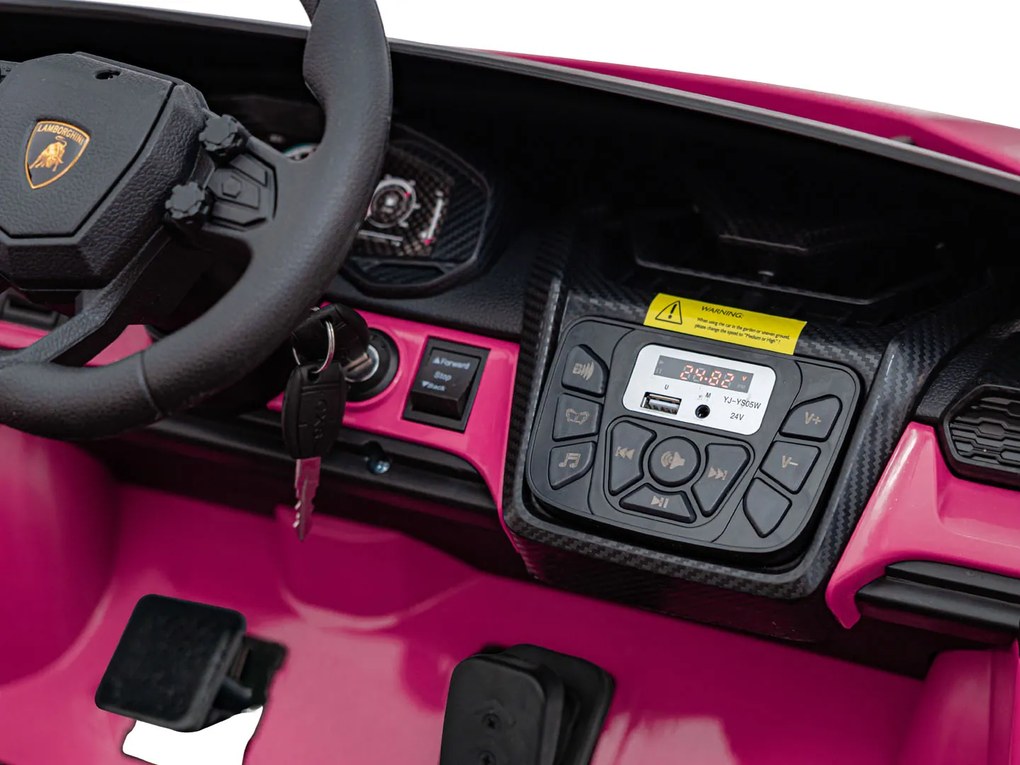 Ramiz Vozidlo Lamborghini Revuelto XL STRONG ružové