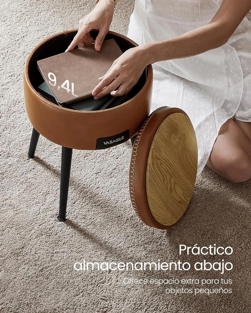 Osmanská stolička VASAGLE LOM005K01