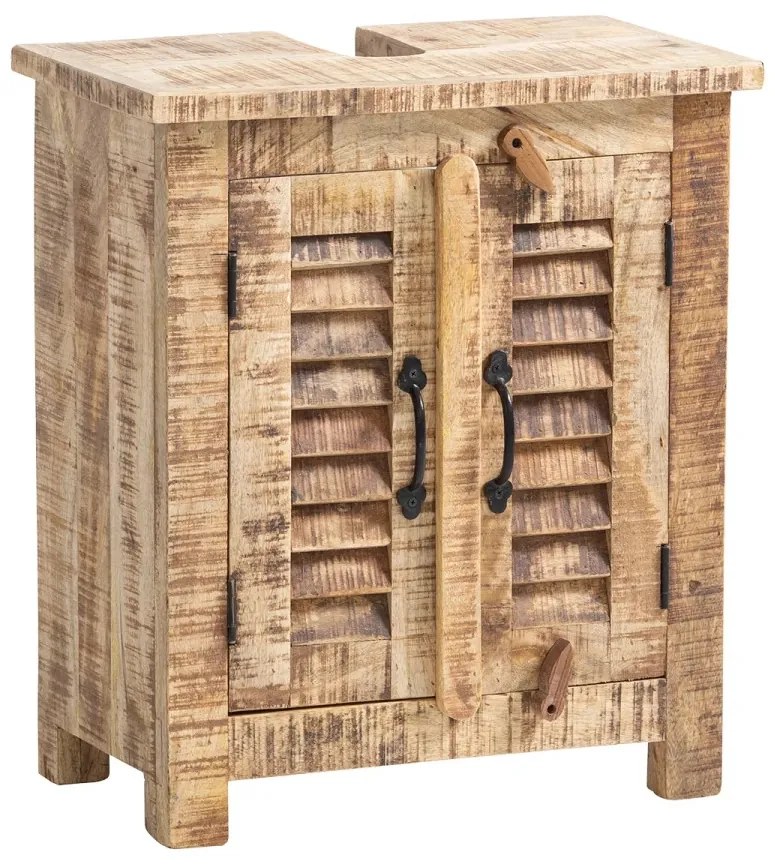 furniture-nabytek.cz - Masivní koupelnová sada Caribou II, 3dílná