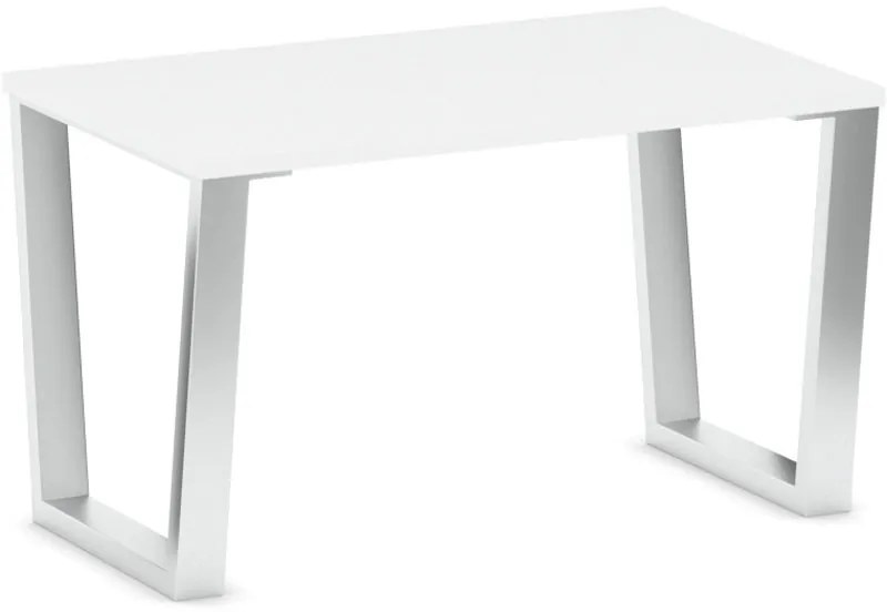 Konferenčný stôl VECTOR, 100x68 cm, biela