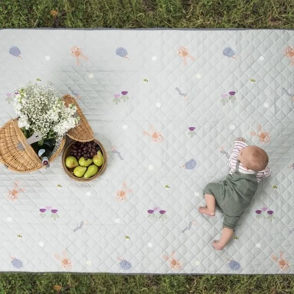 Taf Toys - Detská hracia deka outdoorová Záhrada XL