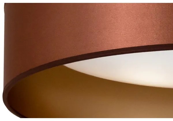 Duolla - LED Stropné svietidlo ROLLER LED/24W/230V pr. 45 cm medená/zlatá