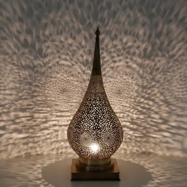 Luxusná mosadzná lampa Chakira