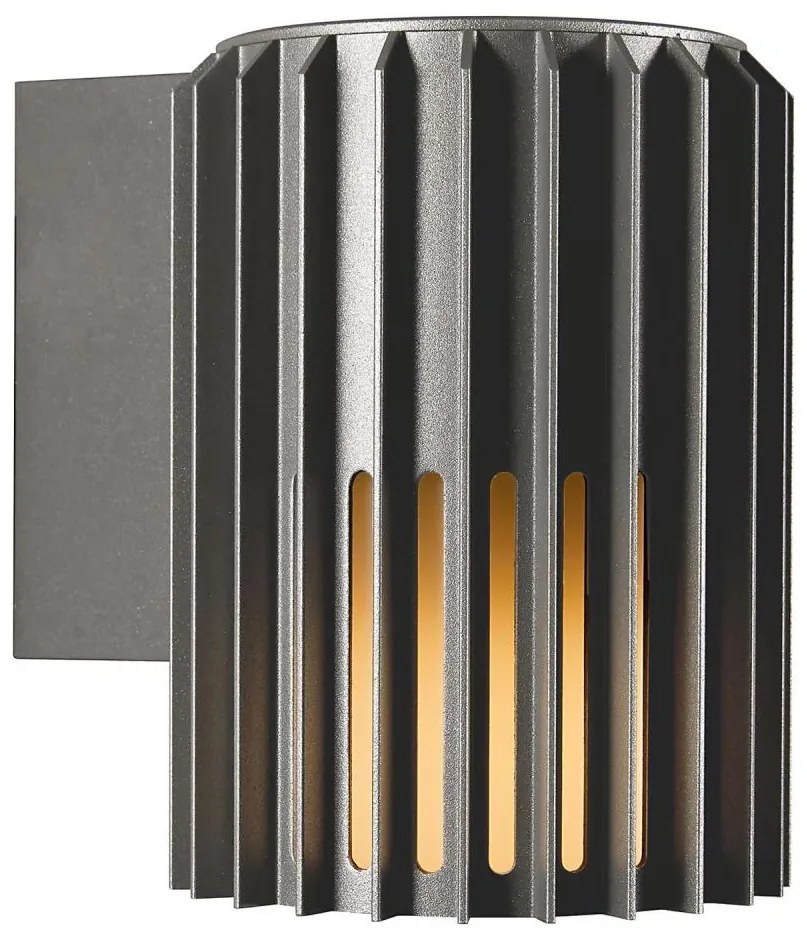 Nordlux - Vonkajšie nástenné svietidlo ALUDRA 1xE27/15W/230V antracit