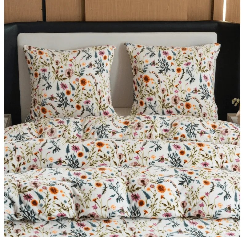 Obliečky mikroplyš HERBALIS krémové Rozmer obliečky: 70 x 90 cm | 140 x 200 cm