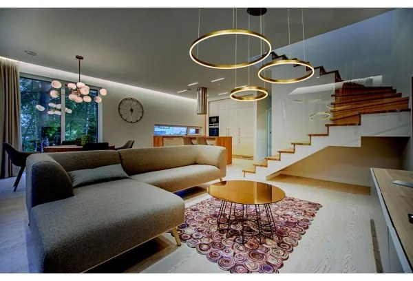 Zambelis 1956-D - LED Stmievateľný luster na lanku LED/136W/230V