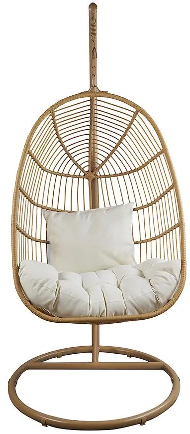 Hojdacie kreslo Angelica prírodná