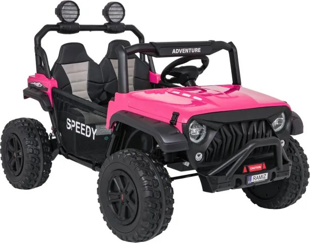 Elektrické autíčko PASSION 4x4 ružové