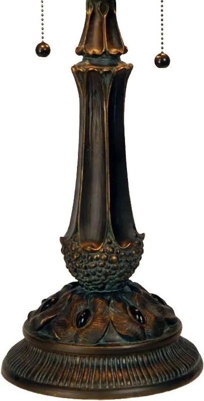 Stolná lampa Tiffany Grapevine - Ø 41*67 cm