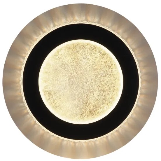 Globo 48042-12G - LED stropné svietidlo JAYDEN LED/12W/230V, priemer 20 cm, čierne