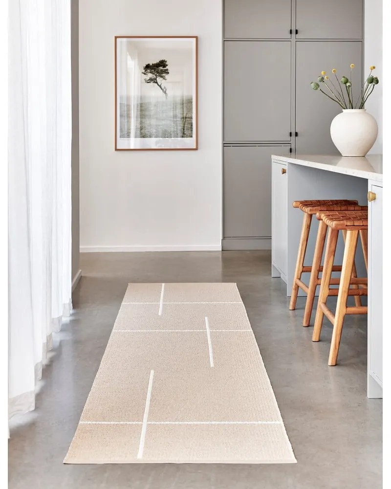 Béžový vnútorný a vonkajší behúň 70x270 cm Fred Beige – Pappelina