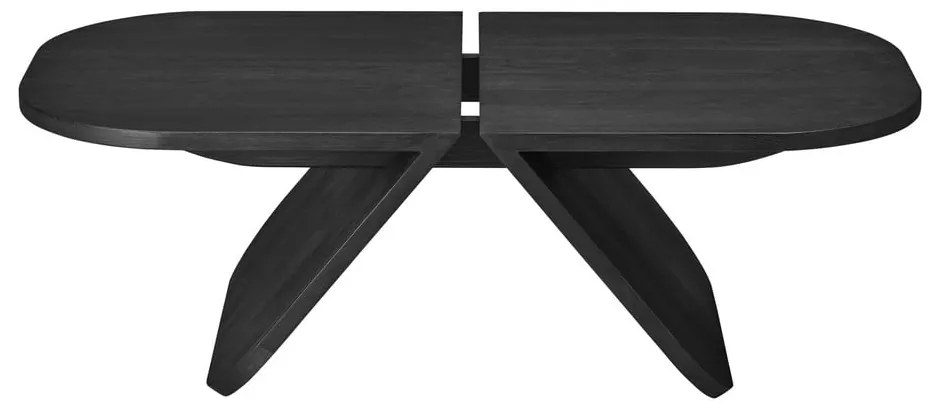 Čierny konferenčný stolík z dubového dreva 54x100 cm Avio – Blomus