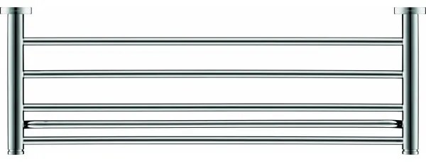 Duravit 99251000 - Nástenný vešiak na uteráky D-CODE 65 cm lesklý chróm