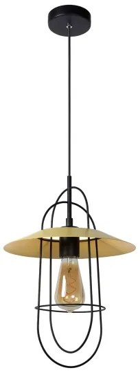 Lucide 74309/01/34 - Luster na lanku MASSON 1xE27/40W/230V žltá