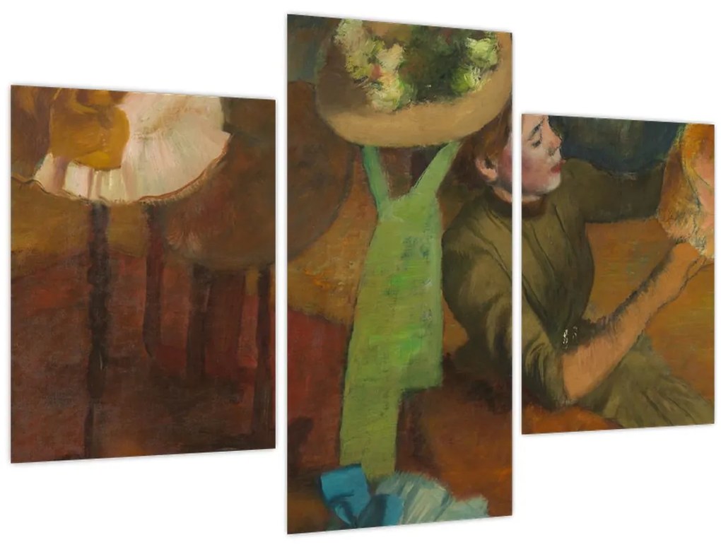 Obraz - Edgar Degas, The Millinery Shop, reprodukcia (90x60 cm)