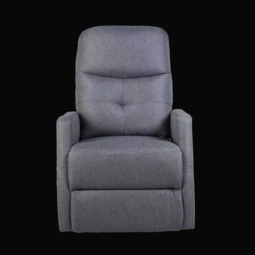 LuxuryForm DESIGN Elektricky polohovateľné televízne kreslo SEMIR - šedé