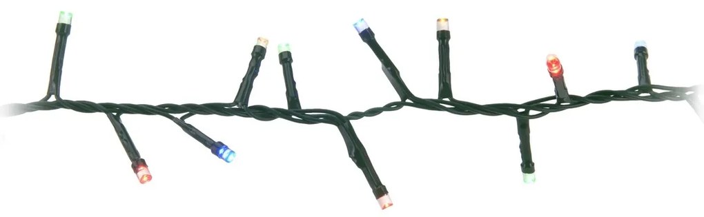 Svetelná vianočná reťaz Cluster farebná, 560 LED