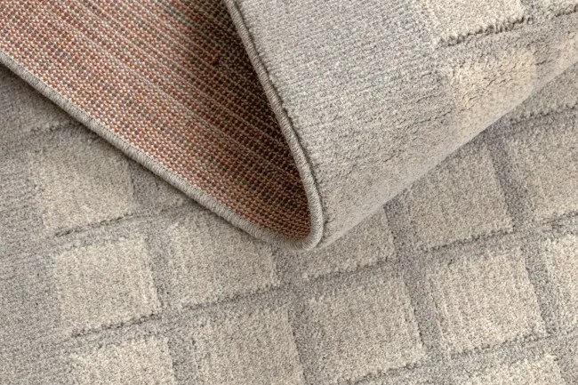 Koberec TEXTURA 488.09.LA110 Osta sivý / béžový